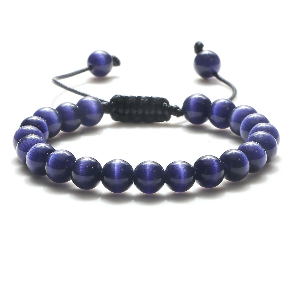 Tiger Eye Stone Beads Bracelet