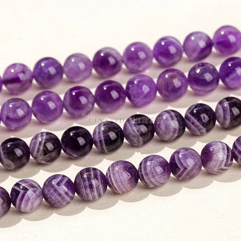 Natural Dark Purple Dream Amethysts Beads