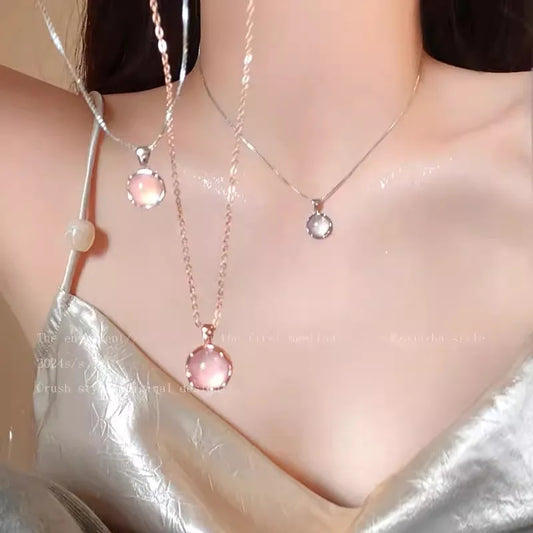 Rhinestone Pendant Necklace