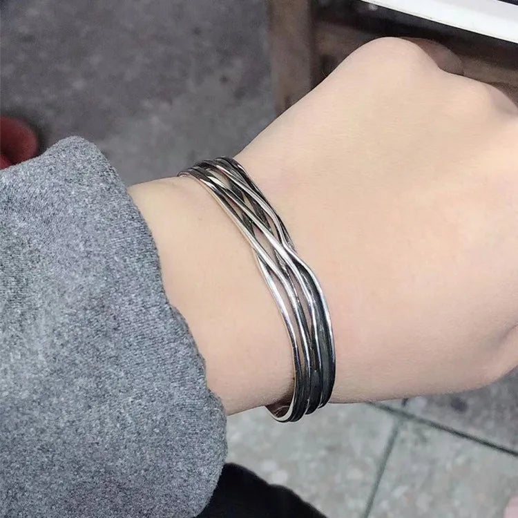 Retro Wave Braided Bracelets