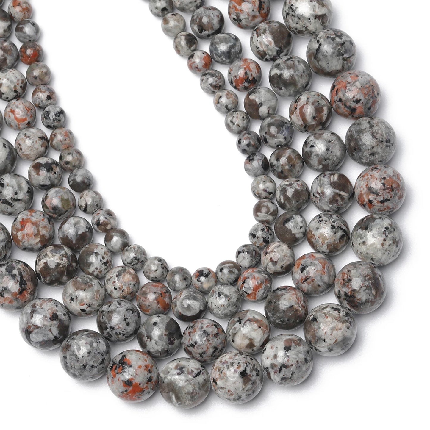 Natural Flame Stone Beads New Yooperlite Sodalite