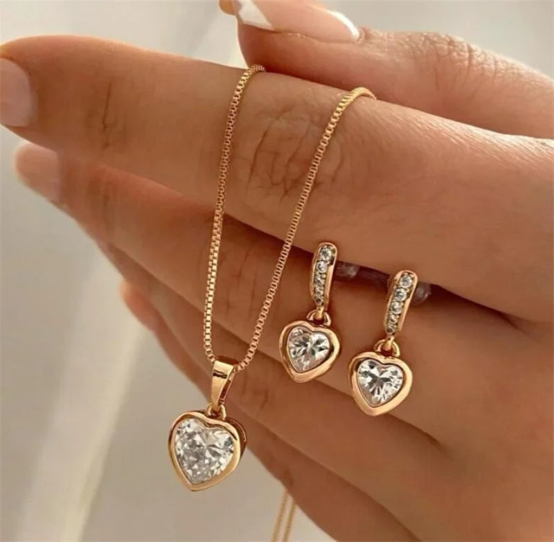 Earring Pendant Necklace