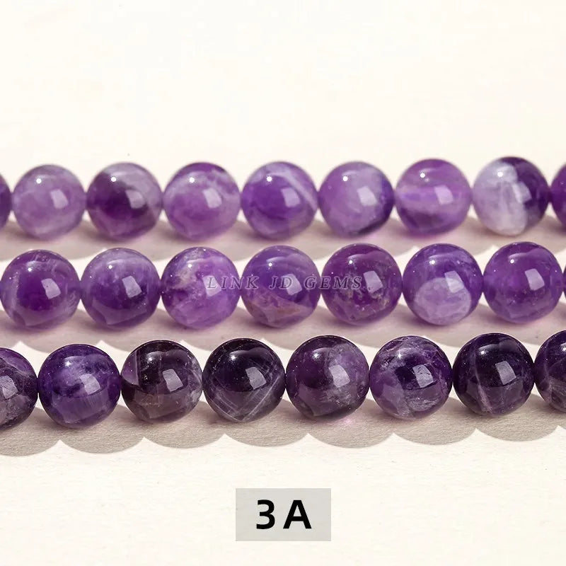 Natural Dark Purple Dream Amethysts Beads