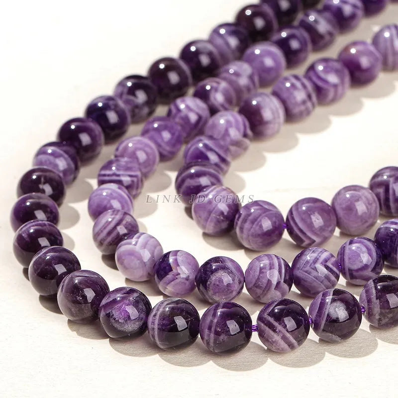 Natural Dark Purple Dream Amethysts Beads