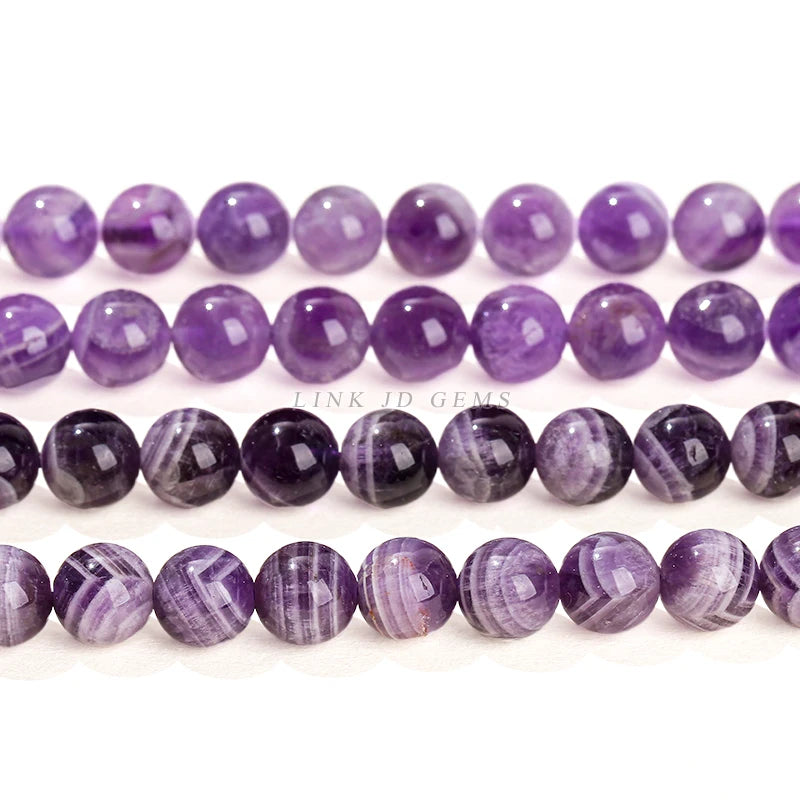 Natural Dark Purple Dream Amethysts Beads