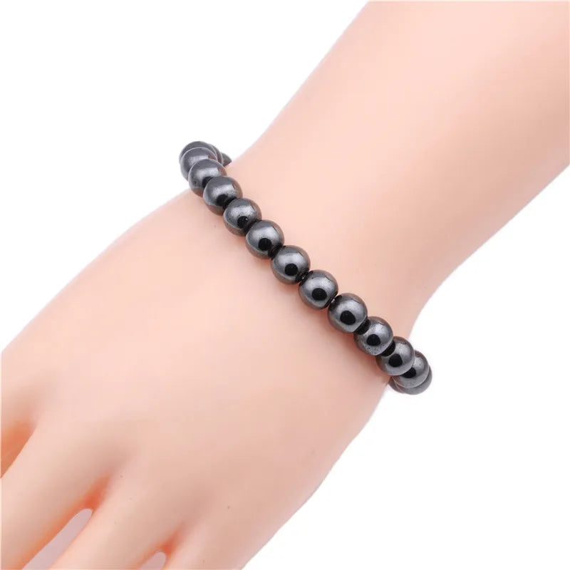 Black Magnetic Beads Bracelets