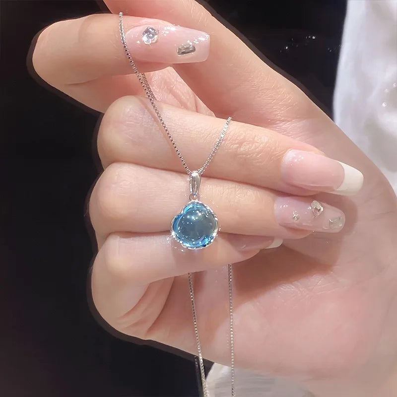 Rhinestone Pendant Necklace