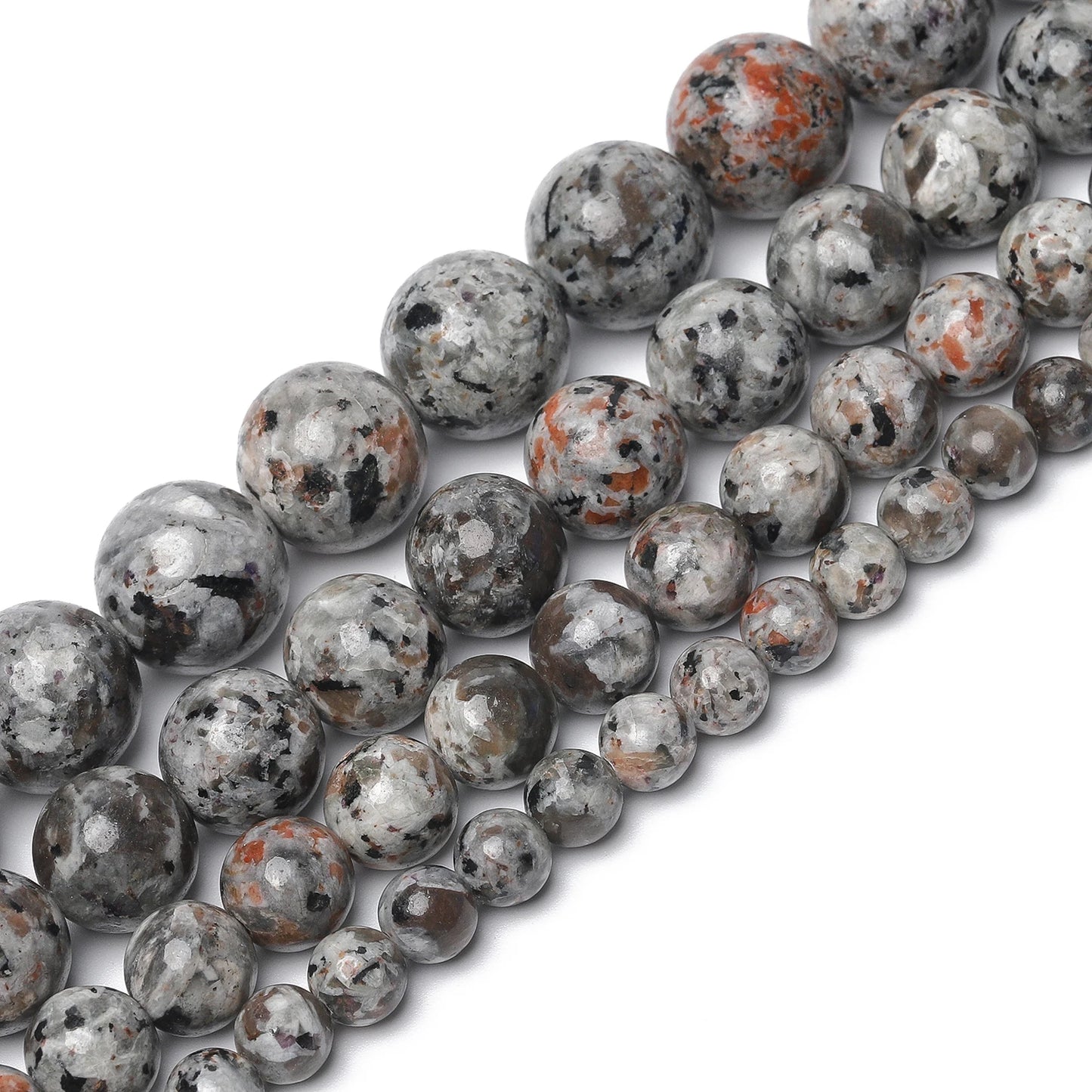 Natural Flame Stone Beads New Yooperlite Sodalite