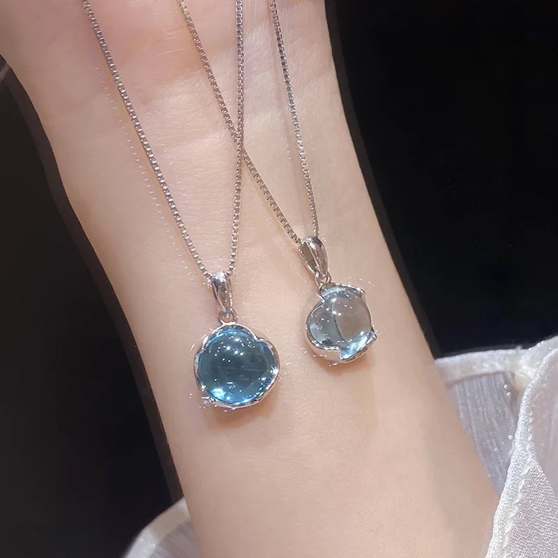 Rhinestone Pendant Necklace