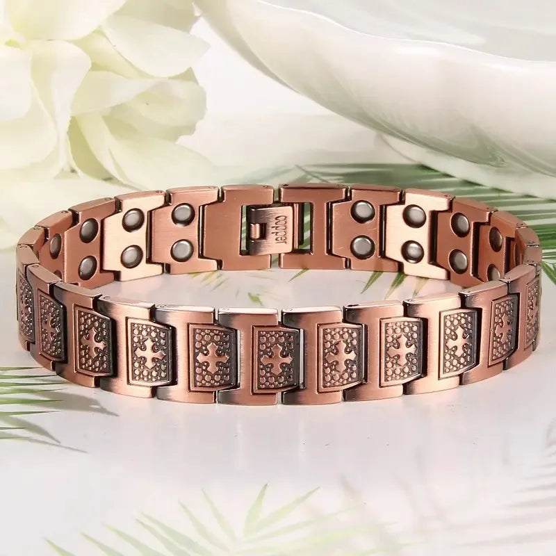 Men's Copper Magnetic Bracelet